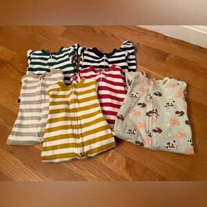 Bundle of six Size 6-9 month Old Navy One-Pieces